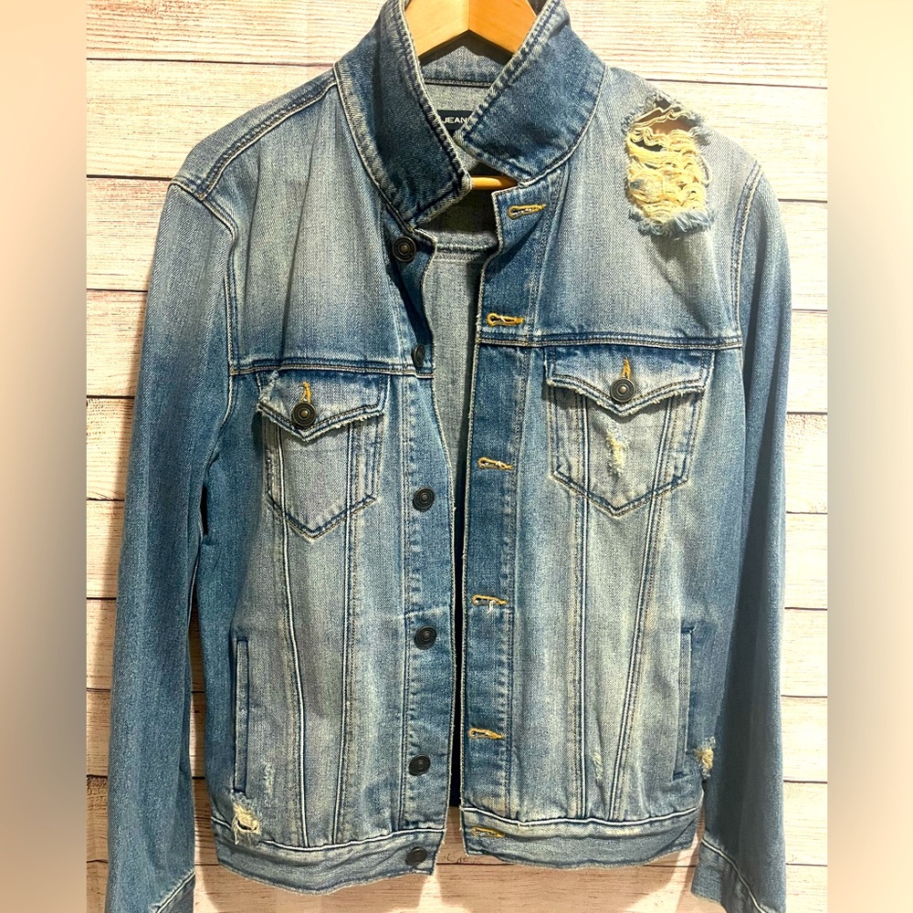 NWOT - Mavi Vintage Wash Denim Jacket